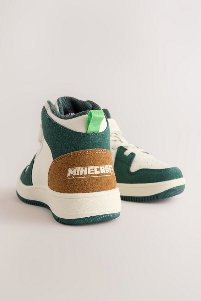 Next Hi-Top-Sneaker mit Klettverschluss, Minecraft Klettstiefel – Bild 4 von 5