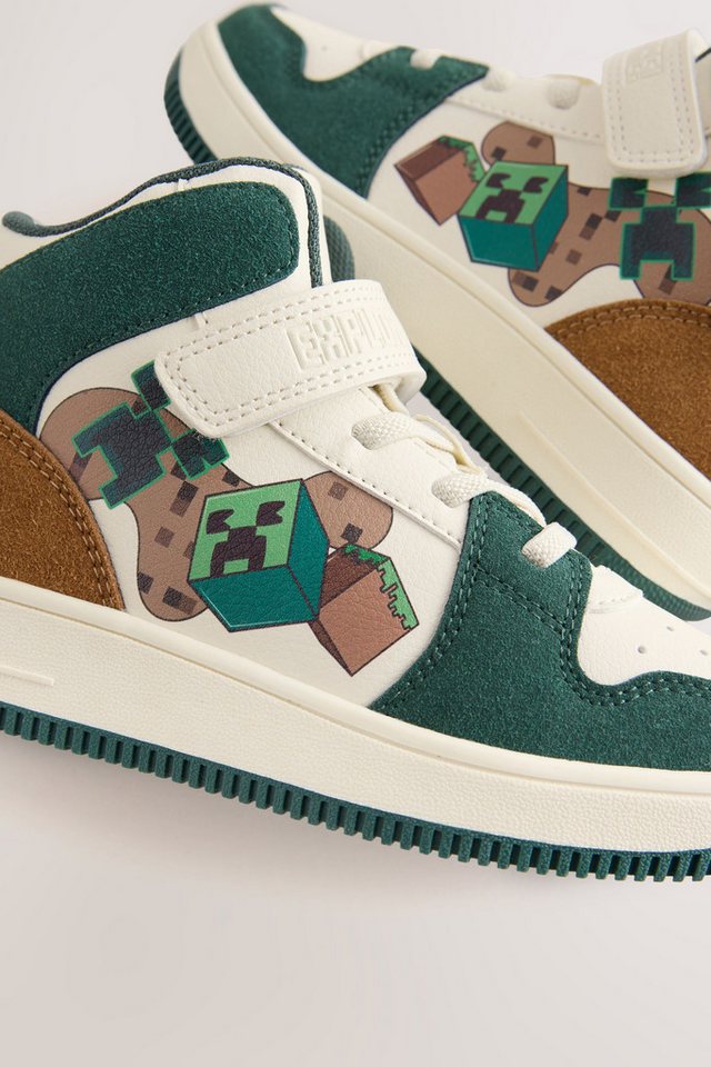 Next Hi-Top-Sneaker mit Klettverschluss, Minecraft Klettstiefel – Bild 5 von 5