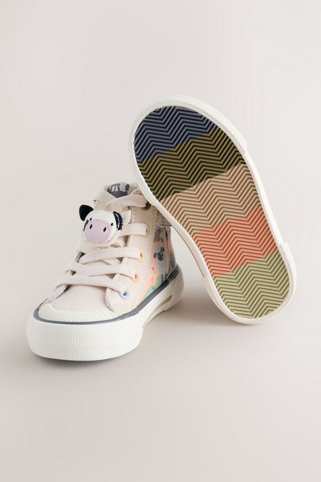 Next Hi-Top-Sneaker mit Reißverschluss Sneaker – Bild 5 von 5