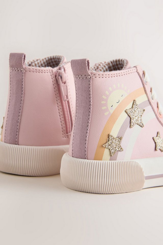 Next High Top in weiter Passform Sneaker – Bild 4 von 5