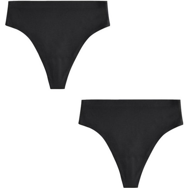 Next High-Waist-String 2er-Pack NVPL Hygiene-Slip, Hochbund-Tanga (2-St)