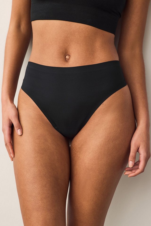Next High-Waist-String 2er-Pack NVPL Hygiene-Slip, Hochbund-Tanga (2-St) – Bild 2 von 5