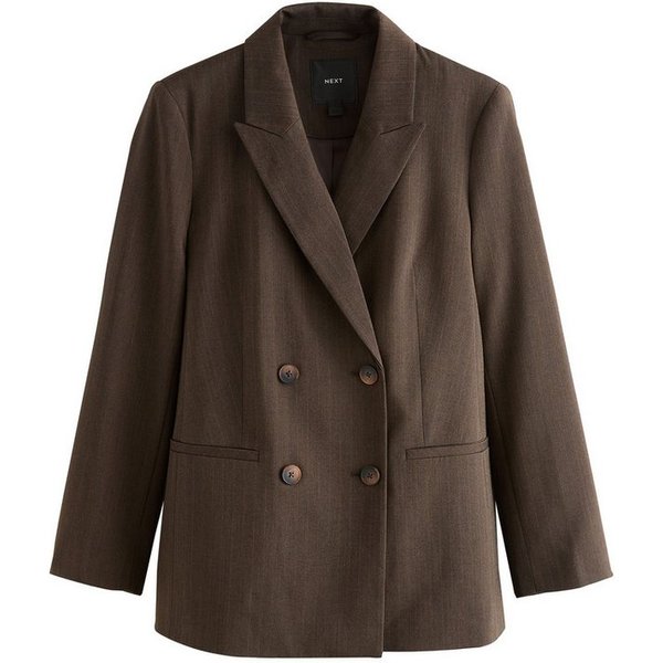 Next Jackenblazer Zweireihiger, gestreifter Blazer (1-tlg)