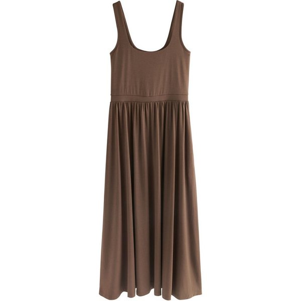 Next Jerseykleid Sommerliches, tailliertes Jersey-Kleid (1-tlg)