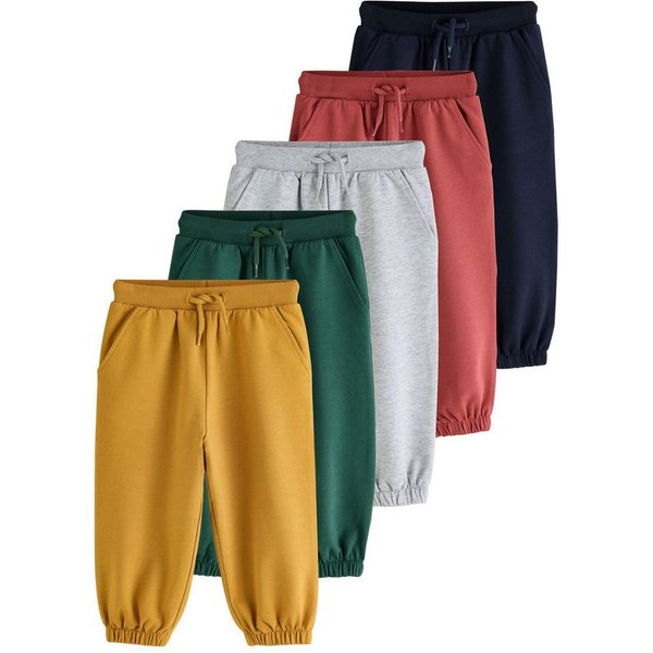 Next Jogginghose Jogginghose im Regular Fit, 5er-Pack (5-tlg)