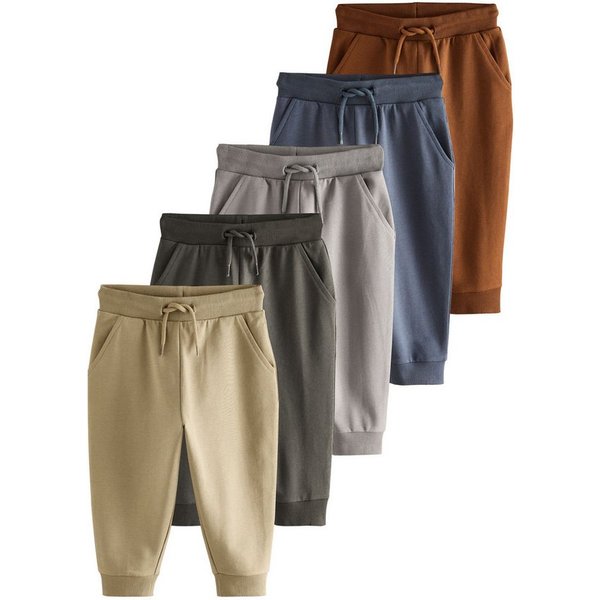 Next Jogginghose Jogginghose im Regular Fit, 5er-Pack (5-tlg)