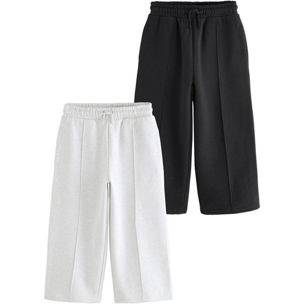 Next Jogginghose Jogginghose mit weitem Bein, 2er-Pack (2-tlg)