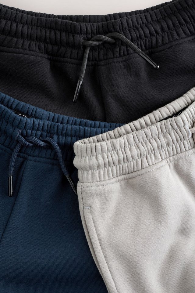 Next Jogginghose Slim Fit Cargo-Jogginghose, 3er Pack (3-tlg) – Bild 5 von 5