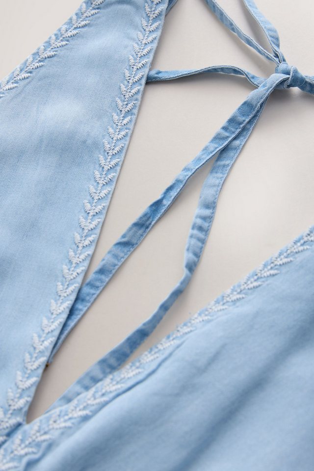 Next Jumpsuit Jumpsuit mit weitem Bein, Kurzgröße (1-tlg) – Bild 2 von 5