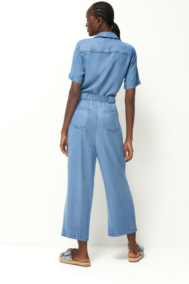 Next Jumpsuit Jumpsuit mit weitem Bein, Kurzgröße (1-tlg) – Bild 2 von 5