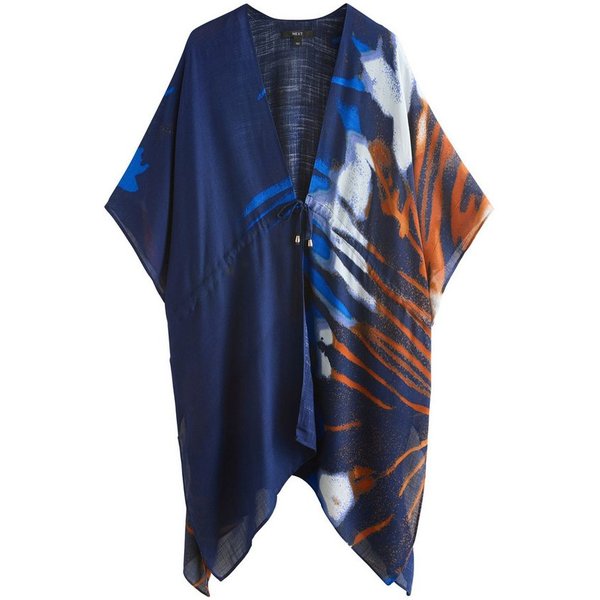 Next Kaftan Langer Kaftan mit Bindegürtel (1-tlg)