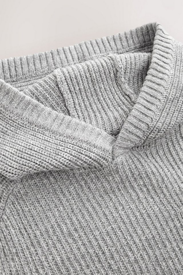 Next Kapuzenpullover Gestricktes Utility-Kapuzensweatshirt (1-tlg) – Bild 4 von 5