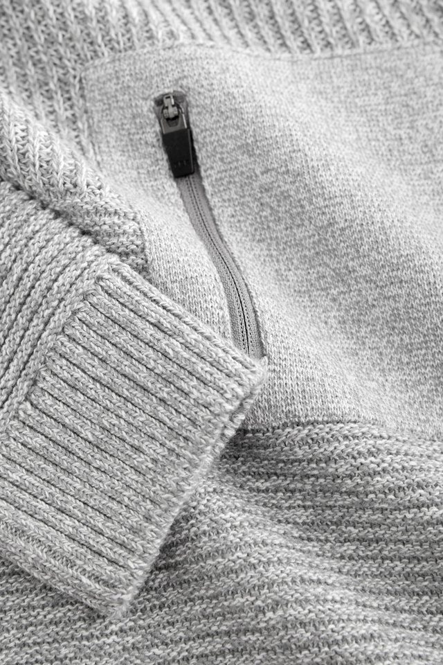 Next Kapuzenpullover Gestricktes Utility-Kapuzensweatshirt (1-tlg) – Bild 5 von 5