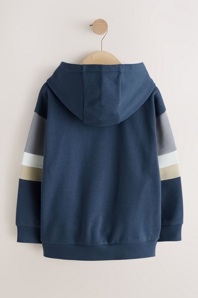 Next Kapuzenpullover Hoodie mit Farbblockdesign (1-tlg) – Bild 3 von 5