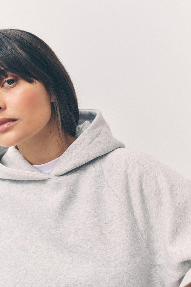 Next Kapuzenpullover Langes Oversized Relaxed Fit Hoodie mit Ziernähten (1-tlg) – Bild 4 von 5