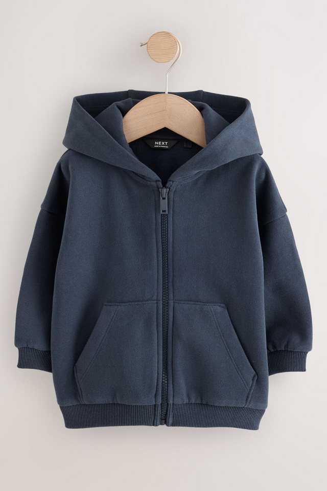 Next Kapuzenpullover Weiche Kapuzenjacke mit Reißverschluss (1-tlg) – Bild 2 von 5