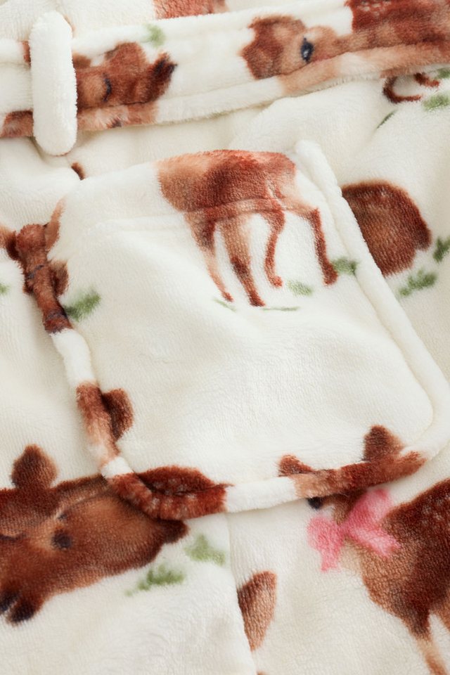 Next Kinderbademantel Bademantel aus Fleece, Polyester (recycelt), Polyester – Bild 4 von 4
