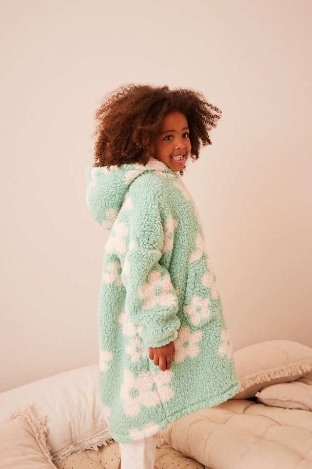 Next Kinderbademantel Decke mit Kapuze, Polyester – Bild 4 von 5