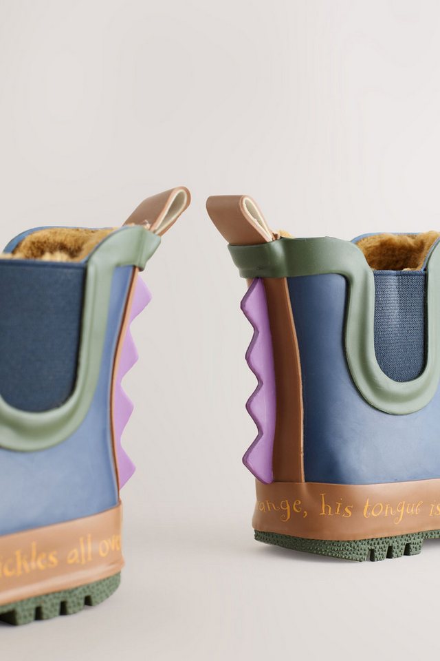 Next Knöchelhohe Gummistiefel mit warmem Futter Gummistiefel – Bild 3 von 5