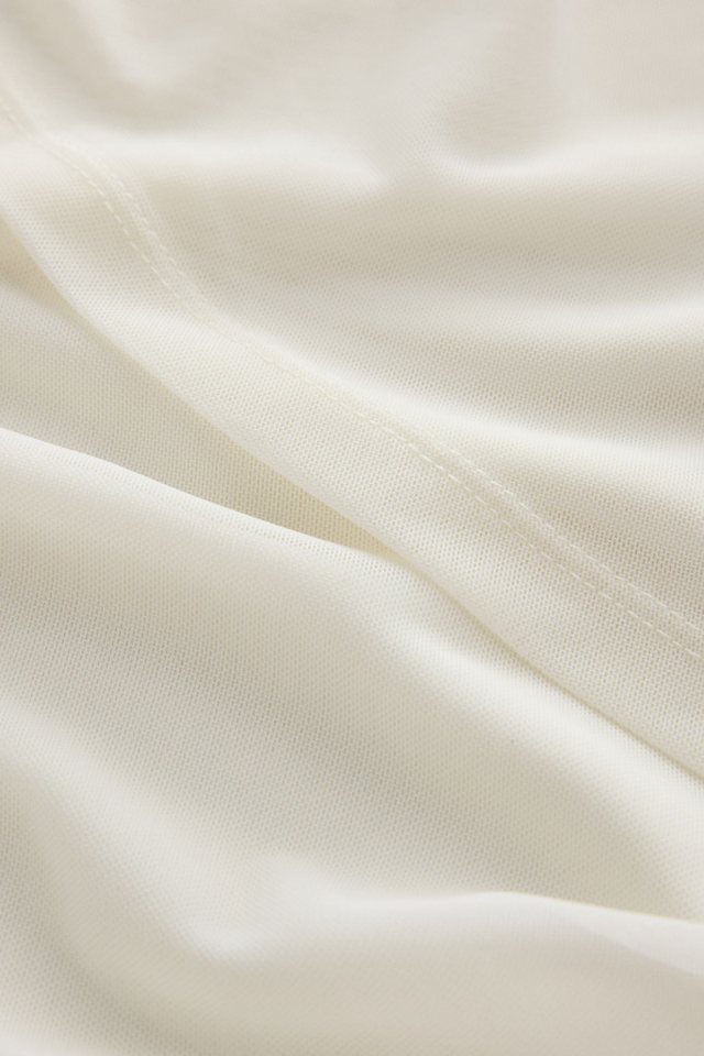 Next Kurzarmbluse Asymmetrisches Cape-Oberteil mit Mesh (1-tlg) – Bild 3 von 5