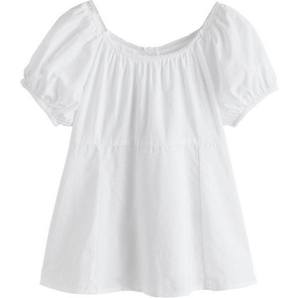 Next Kurzarmbluse Kurzärmlige Bluse (1-tlg)