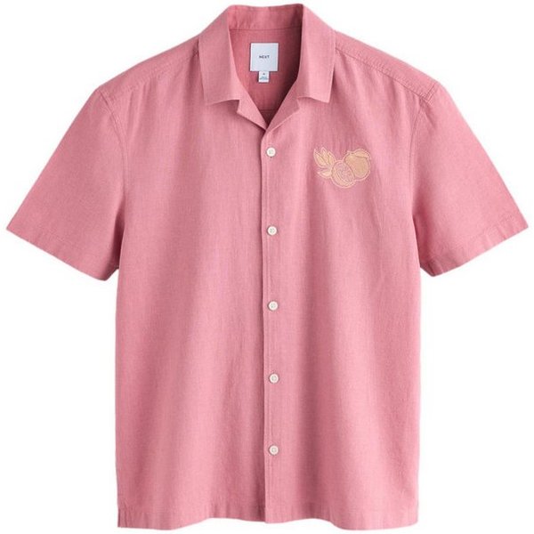 Next Kurzarmhemd Jersey-Kurzarmhemd mit Print (1-tlg)