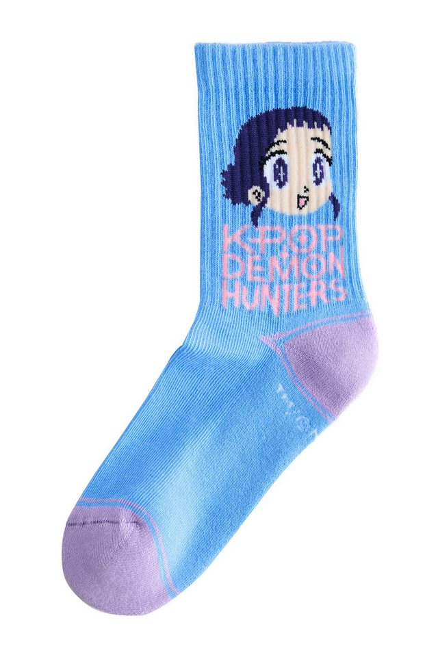 Next Kurzsocken 3er-Pack gerippte Söckchen, KPOP Demon Hunters (3-Paar) – Bild 3 von 5