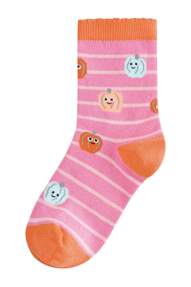 Next Kurzsocken 3er-Pack Söckchen mit Baumwolle, Halloween (3-Paar) – Bild 4 von 5