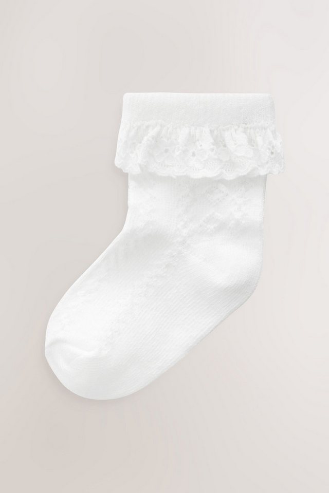 Next Kurzsocken Babysocken mit Spitze, 3er-Pack (3-Paar) – Bild 4 von 4