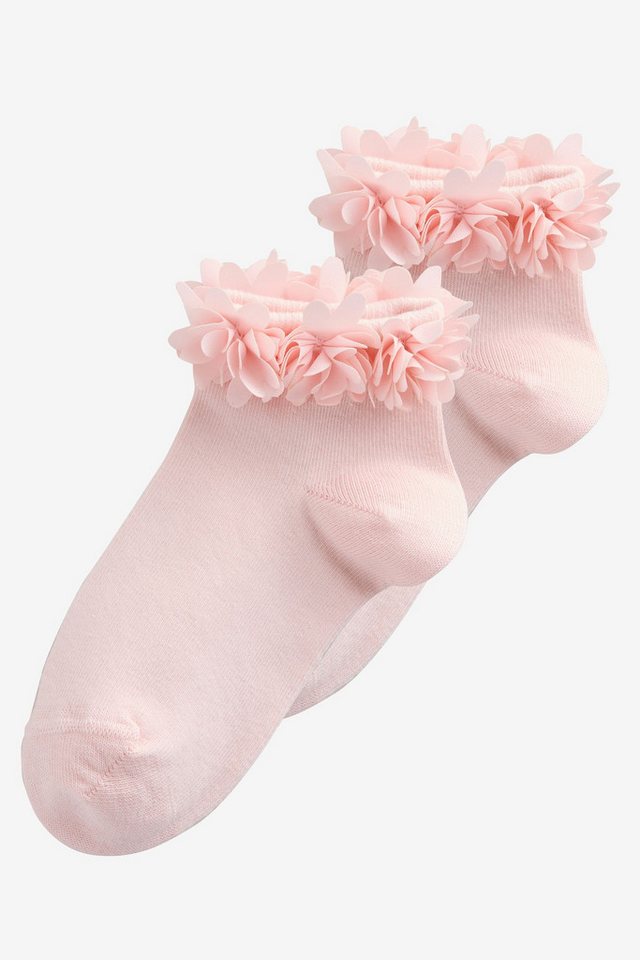 Next Kurzsocken Brautjungfernsöckchen mit Baumwolle, 2er-Pack (2-Paar) – Bild 5 von 5