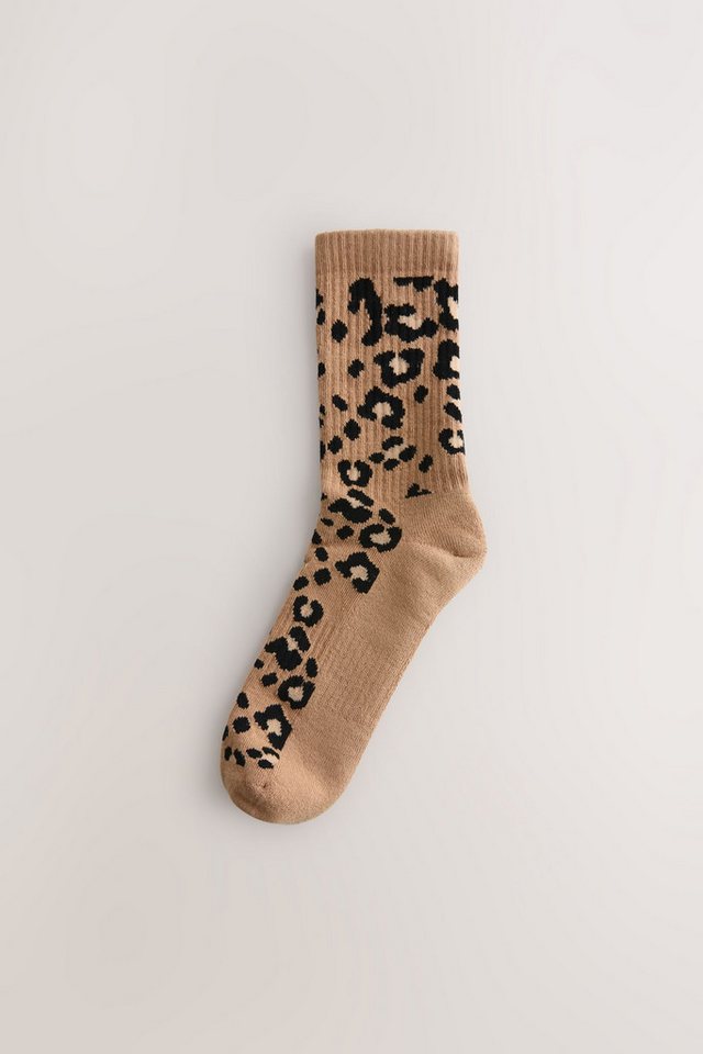Next Kurzsocken Gerippte Sportsöckchen, Fußgewölbestütze, 3er-Pack (3-Paar) – Bild 3 von 5