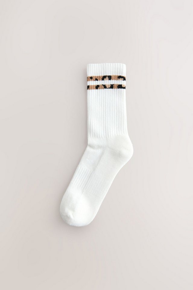 Next Kurzsocken Gerippte Sportsöckchen, Fußgewölbestütze, 3er-Pack (3-Paar) – Bild 4 von 5