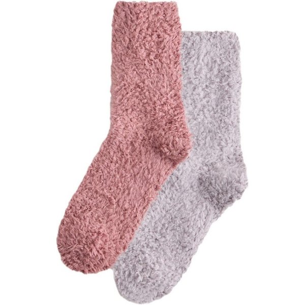 Next Kuschelsocken Kuschelige Fleece-Socken, 2er-Pack (2-Paar)