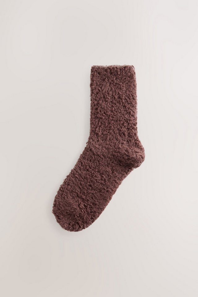 Next Kuschelsocken Kuschelige Teddyfleece-Socken, 4er-Pack (4-Paar) – Bild 2 von 5