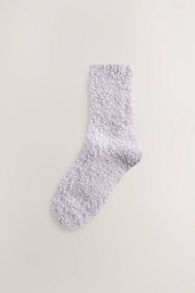 Next Kuschelsocken Kuschelige Teddyfleece-Socken, 4er-Pack (4-Paar) – Bild 3 von 5