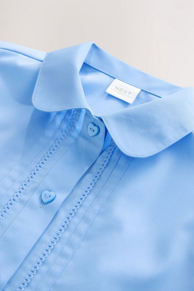 Next Langarmbluse Bluse mit Puffärmeln und Spitzendetails (1-tlg) – Bild 3 von 4