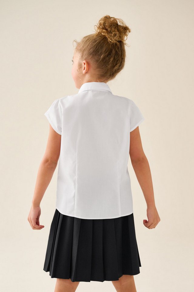Next Langarmbluse Bluse mit Puffärmeln und Spitzendetails (1-tlg) – Bild 2 von 5