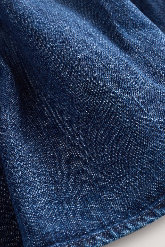 Next Langarmbluse Langärmelige geraffte Bluse, Kurzgröße (1-tlg) – Bild 4 von 5