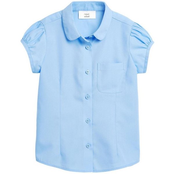 Next Langarmbluse Schulbluse mit Puffärmeln (1-tlg)