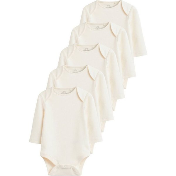Next Langarmbody 5er-Pack Essential Baby-Bodysuits mit langem Arm (5-tlg)