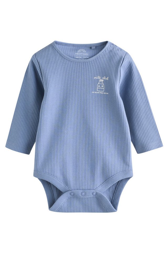 Next Langarmbody Baby-Bodys mit langem Arm, 5er-Pack (5-tlg) – Bild 3 von 5