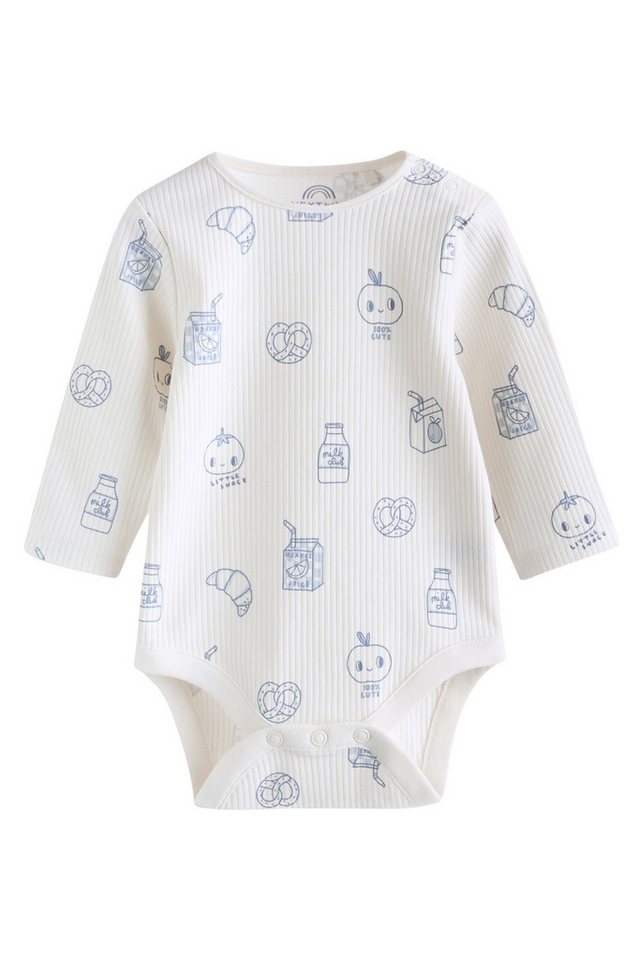 Next Langarmbody Baby-Bodys mit langem Arm, 5er-Pack (5-tlg) – Bild 4 von 5