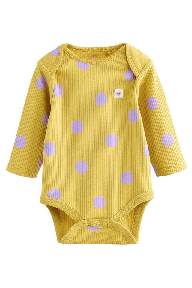Next Langarmbody Baby-Bodys mit langem Arm, 5er-Pack (5-tlg) – Bild 3 von 5