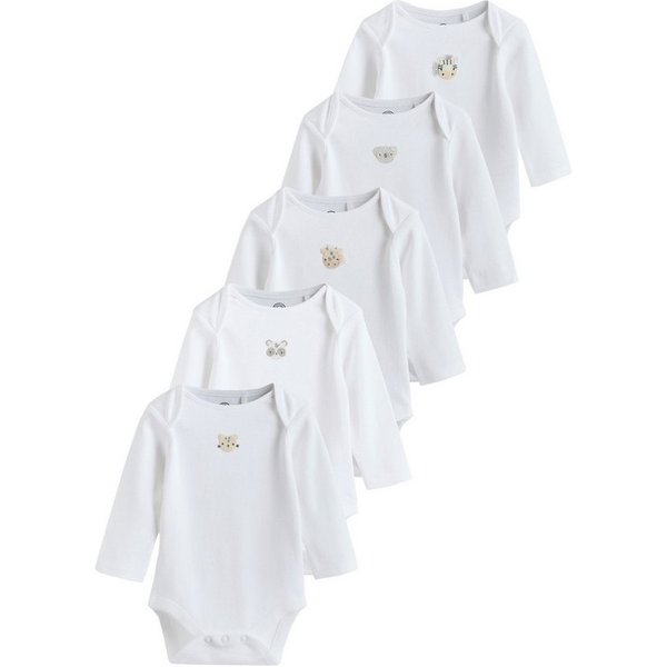 Next Langarmbody Baby-Bodys mit langem Arm, 5er-Pack (5-tlg)