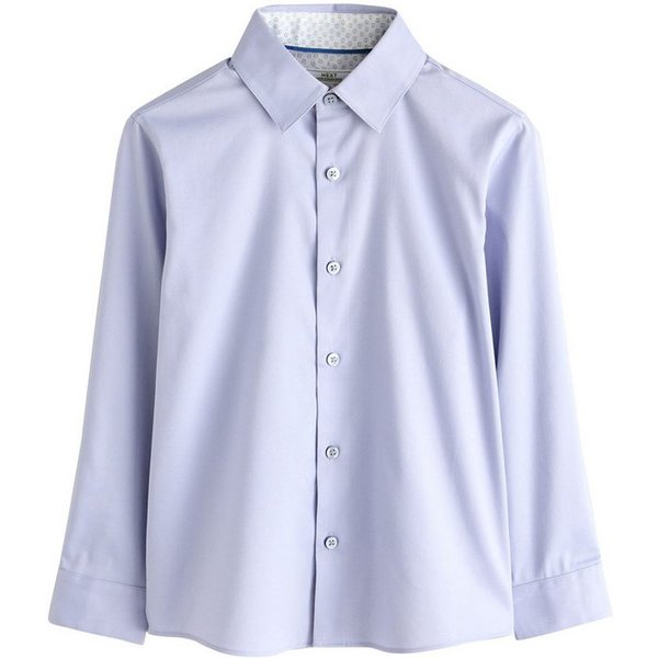 Next Langarmhemd Langarmhemd mit elegantem Besatz (1-tlg)