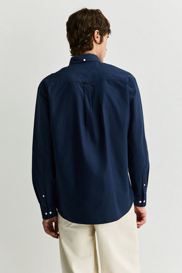 Next Langarmhemd N.Premium Regular Fit Oxford-Hemd mit langen (1-tlg) – Bild 2 von 5
