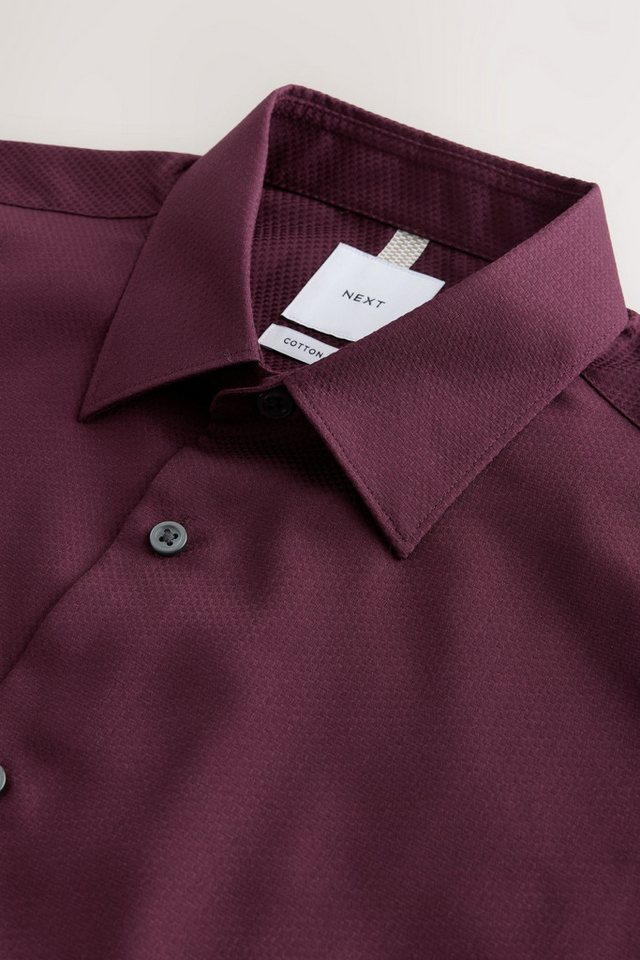 Next Langarmhemd Pflegeleichtes, smartes Slim Fit Hemd mit (1-tlg) – Bild 3 von 5