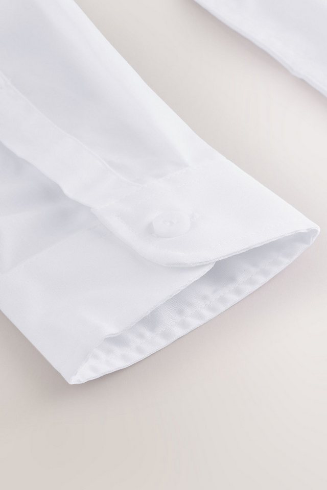 Next Langarmhemd Regular Fit Hemd mit extra langen Ärmeln (2-tlg) – Bild 4 von 5
