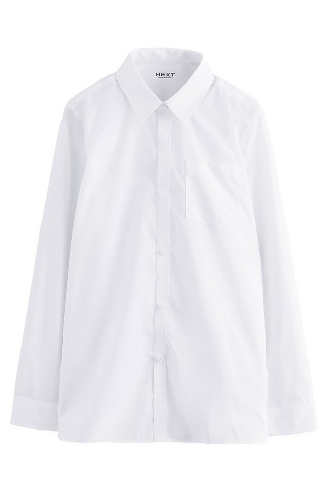 Next Langarmhemd Regular Fit Hemd mit extra langen Ärmeln (2-tlg) – Bild 5 von 5