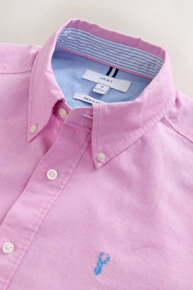 Next Langarmhemd Regular Fit Oxford-Langarmhemd (1-tlg) – Bild 2 von 5